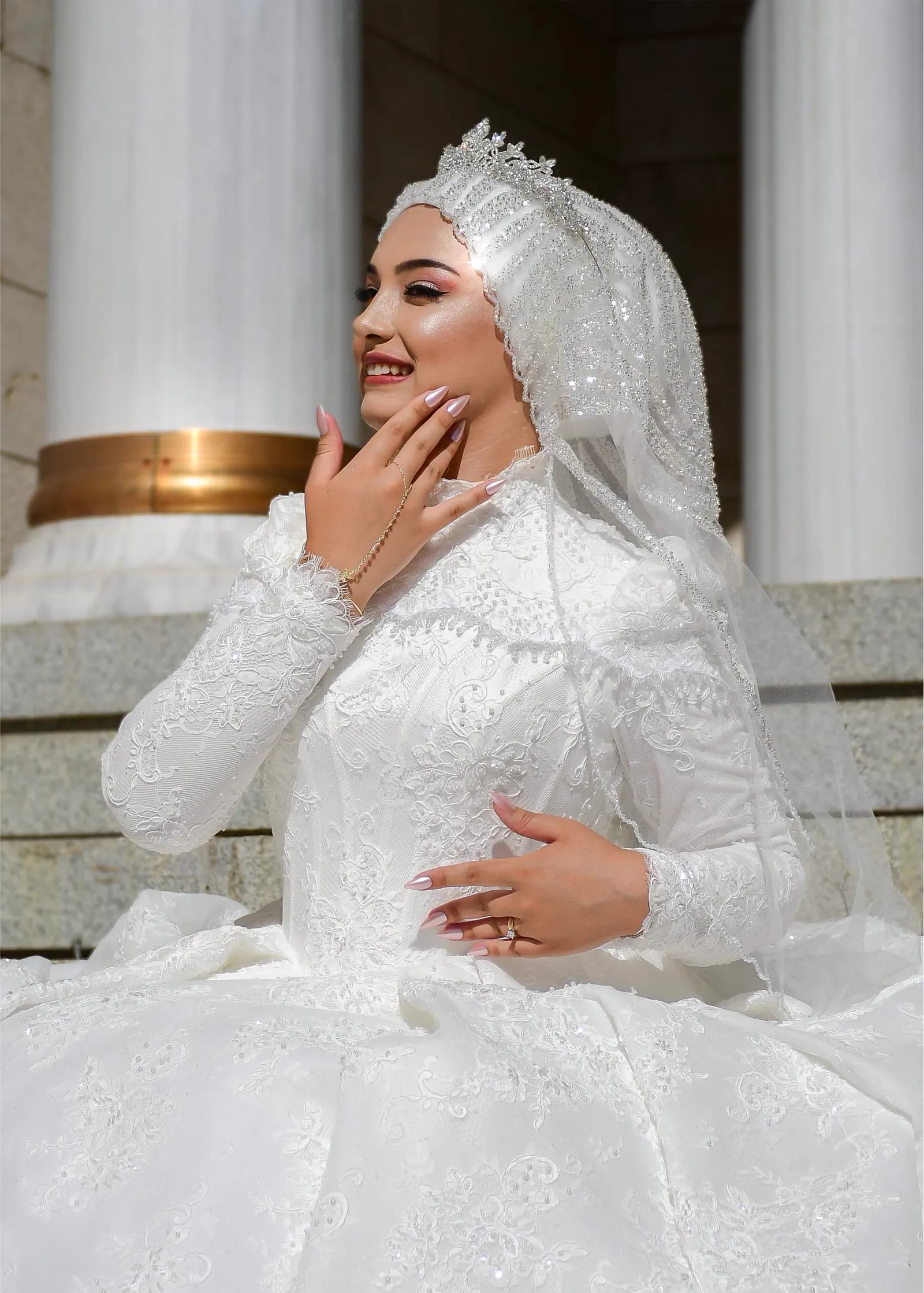 Stüdyo Genç Ankara düğün portre fotoğrafı